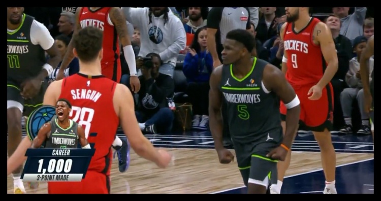  23歲186天！愛德華茲成NBA歷史上最年輕投進1000記三分球員