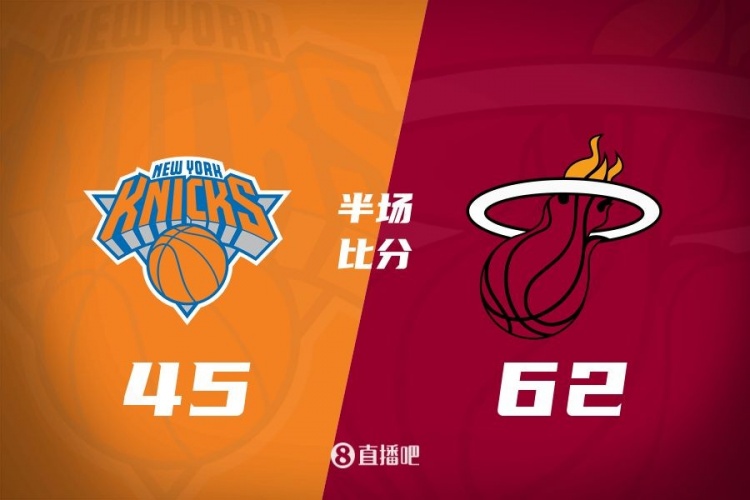  阿德巴約14分 希羅11+6 尼克斯首發五虎正負值皆負&半場落后17分