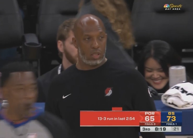  經典的勇士領先被追分！開拓者轟出13-3將分差縮小到8分