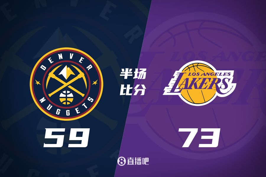  水銀瀉地的進攻火力次節暫緩！東契奇25分 湖人半場領先掘金14分