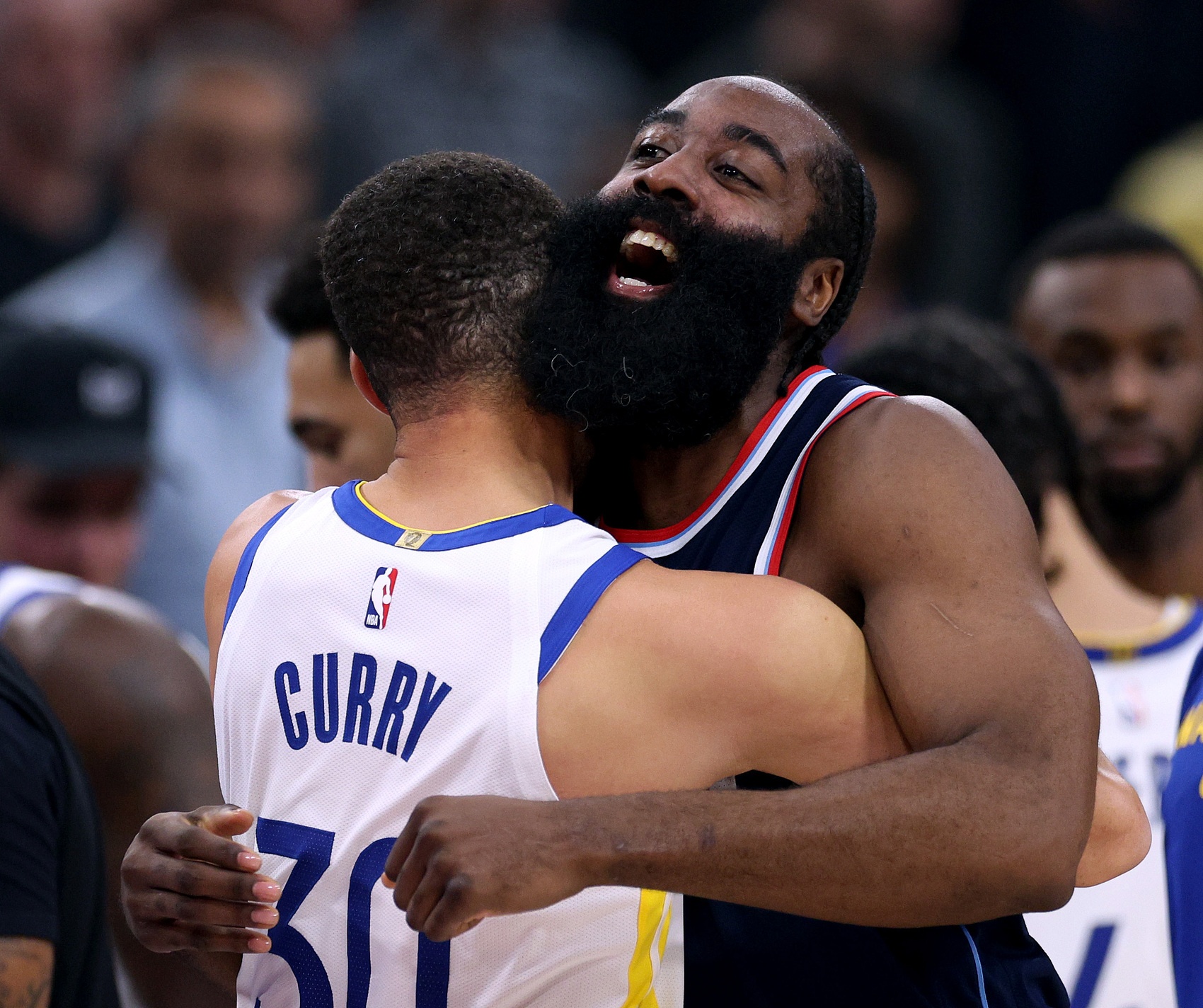  諸神黃昏！庫里哈登先后50+ NBA歷史首次兩名35歲以上球員轟50+！