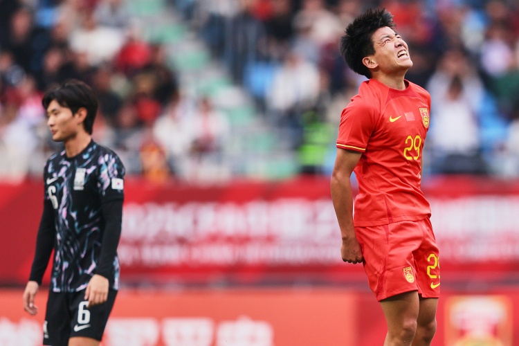  U22鹽城邀請賽韓國隊表現不佳，前兩輪1平1負未嘗勝績